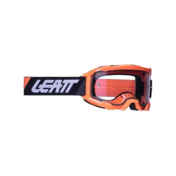 LEATT Goggle Velocity 4.5 Neon Orange Clear 83%