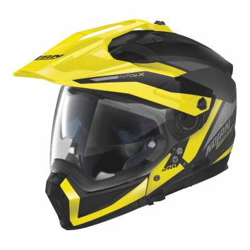 NOLAN - N70-2 X STUNNER [N-COM] - Black Yellow